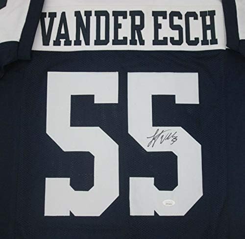 Leighton Vander Esch Dallas Cowboys imzalı alternatif jersey JSA