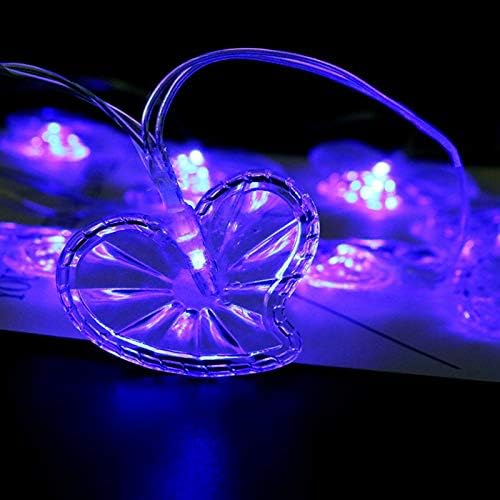 HYWJSZ kalp ışıkları dize LED dekoratif dize ışıkları 1.65 M 10 LED ampuller için anneler günü çadır düğün sevgililer günü mevcut