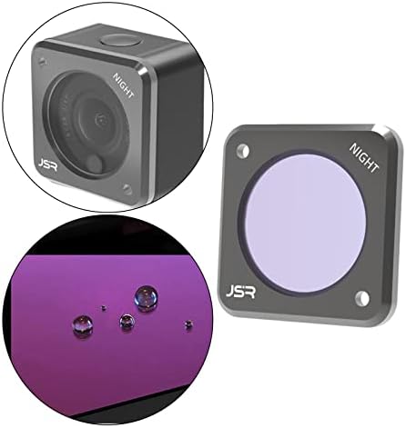 Kesoto UV koruma filtresi Optik Çok Katmanlar 44mm Çok Dayanıklı Ince Dağı Lens Koruyucular için DJI Eylem 2 kameralar Fotoğraf