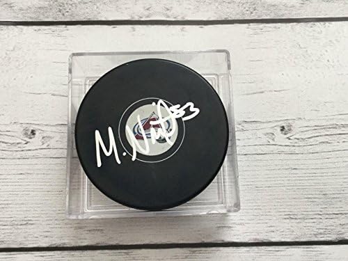 Matt Nieto İmzalı İmzalı Colorado Çığ Hokey Diski a-İmzalı NHL Diskleri
