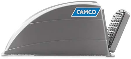 Camco Standart Tavan Havalandırma Kapağı, Kolay Temizlik için Açılır, Aerodinamik Tasarım, Birlikte Verilen Donanım ile rv'ye