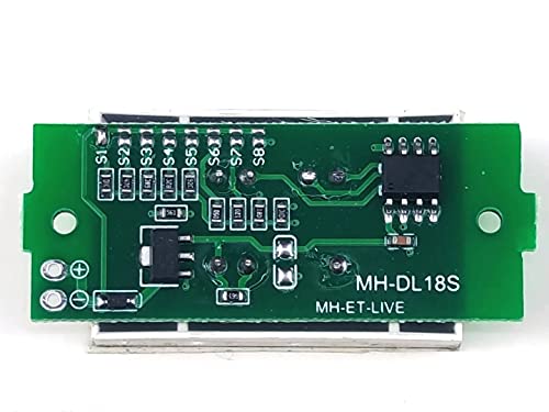 Seri olarak 1-8 Hücre için Lityum Pil Göstergesi LED-Yeşil LED Ekran