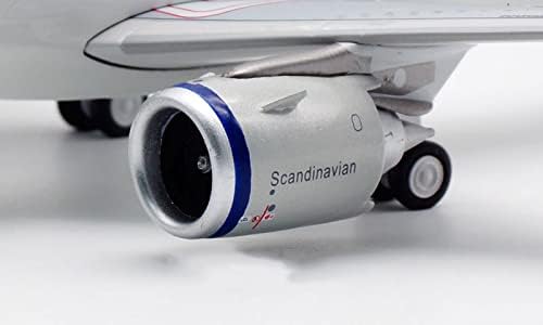 Uçak bileti SAS İskandinav Havayolları Airbus A321NEO SE-DMO 1?200 DİECAST Uçak Önceden inşa edilmiş Model