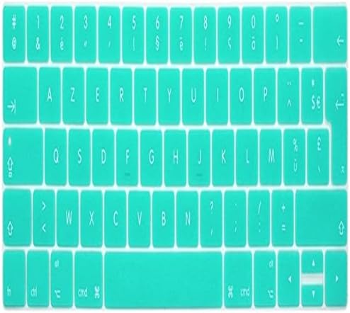 Silikon Klavye Kapak için Yeni MacBook Pro 13 15 ile Dokunmatik Bar A1706 A1707 A1989 A1990 Cilt Koruyucu (Boyut: Realblue)