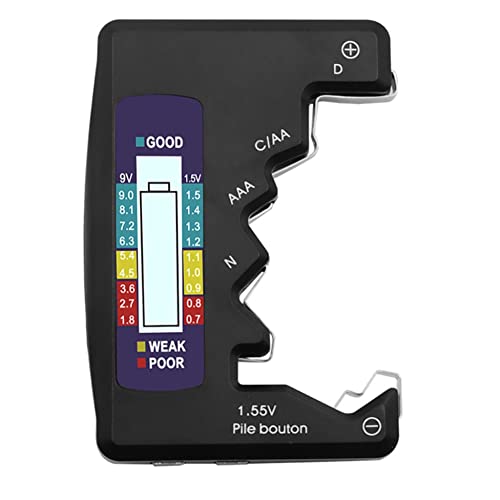 Dijital pil test cihazı Evrensel pil test cihazı lcd ekran için AA5 AAA7N 1.5 V 9 V Düğme Piller Pil Araçları Aksesuarları .