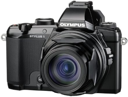 Olympus Stylus 1 12MP Dijital Fotoğraf Makinesi (Siyah) - Uluslararası Sürüm (Garanti Yok)