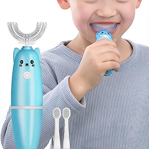 Elektrikli Diş Fırçası ile U-Şekilli Diş Fırçası, Beyazlatma Masaj Diş Fırçası, Elektrikli Diş Fırçası Güzel Şekil Derin Temiz