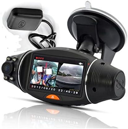 DONCK Eylem kamera Sabitleyici araba dvr'ı Dash Kamera 2.7 DVR Kamera R310 GPS Logger Kızılötesi Full HD 1080 P Video Kaydedici