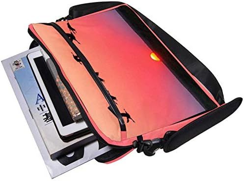 Hafif 15 inç Laptop çantası Iş Messenger Evrak Hayvan Kuş Ayarı Güneş Su Geçirmez Bilgisayar Tablet omuzdan askili çanta Taşıma