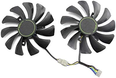 Soğutucu Fan Değiştirme 4pin Çift Grafik Kartı Soğutma Fanı 85MM HA9010H12F-Z MSI GTX 1060 OC 6G GTX 960 P106-100 P106 GTX1060