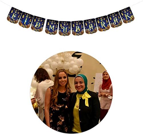 Eid Mubarak Afiş Kiraz kuşu Eid Mubarak Dekorasyon Müslüman Festivali Eid Ramazan Parti Süslemeleri Malzemeleri