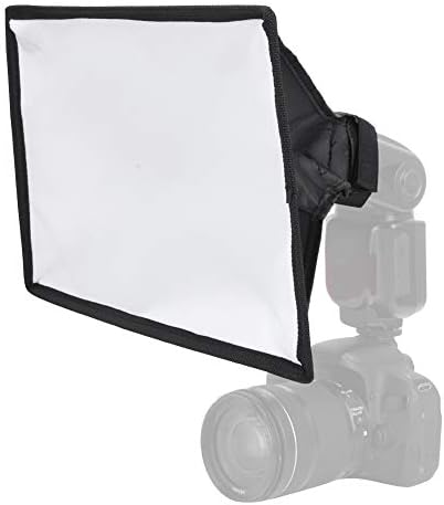 Adsire Flaş Difüzör, Speedlite Softbox 20x30 cm 2 Katmanlı Photoflood Lamba için