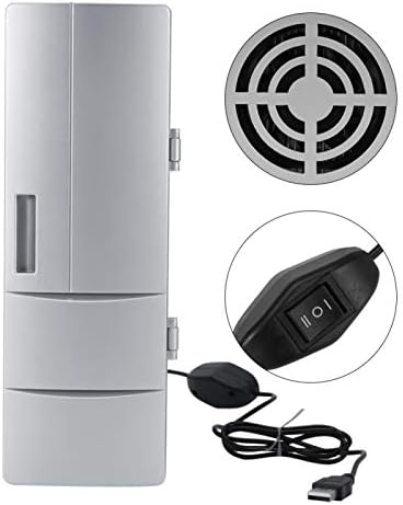 Mini USB Buzdolabı, kompakt Mini USB Buzdolabı Dondurucu Kutular İçecek Bira Soğutucu ısıtıcı Seyahat Araba Ofis Kullanımı