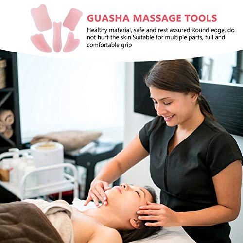 Gua Sha Taş, Guasha Kurulu Kazıma Terapi Masajı Yüz vücut masaj aleti Siyah Obsidyen Taş Fırça SPA Akupunktur Tedavisi Cilt Bakımı