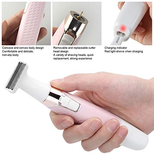 Saç Düzeltici, Kaş Dudaklar Vücut Yüz Epilasyon Kadınlar için USB Vücut Epılator Kadınlar İçin Tıraş Makinesi 5 İn 1 Epilasyon