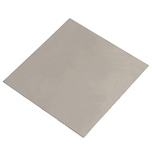 (1 Parça) TA2 Metal Titanyum Plaka, Endüstriyel İşleme için Uygun, vb. 1x100x200mm