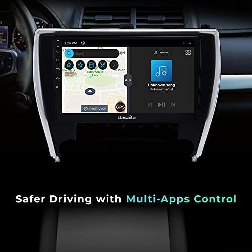 Dasaita İzci ile Toyota Camry 2015 2017 için Araba Stereo 10.1 Dokunmatik Ekran Carplay Android Otomatik GPS navigasyon