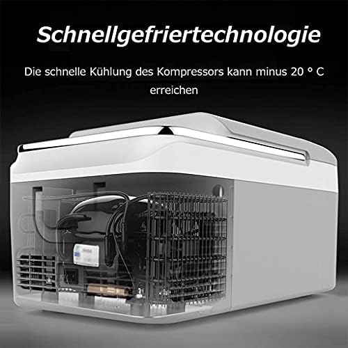 JIAX Taşınabilir Buzdolabı Araba Buzdolabı Mini Buzdolabı 12 V / 220 V Kompresör Buzdolabı Hızlı Soğutma-20 ℃, Elektrikli Dondurucu