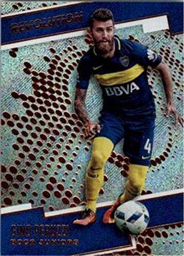 2017 Devrim Futbolu 168 Gino Peruzzi Boca Juniors Panini Amerika'dan Resmi FIFA Ticaret Kartı