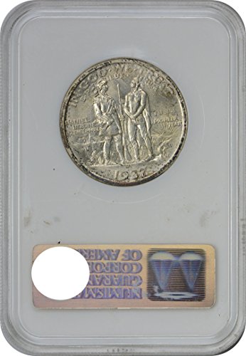 Boone Hatıra Gümüş Yarım Dolar 1937-D, MS65, NGC