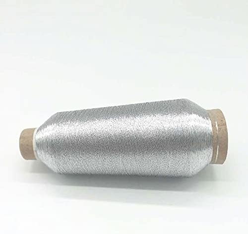SELCRAFT Ucuz Kağıt Koni 125g Gümüş Renk 150D / 2 Metalik Nakış İpliği Modeli 4396