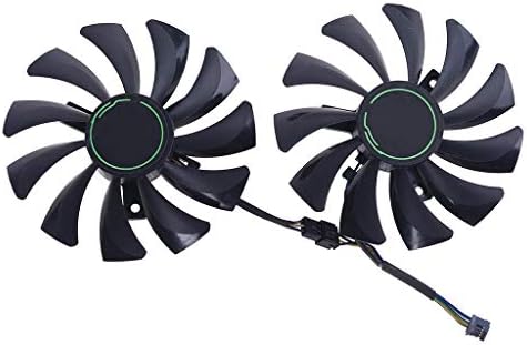 1 Çift HA9010H12F-Z 4pin Soğutucu Fan Değiştirme MSI GTX 1060 1660Ti RTX 2060 Grafik Kartı Fanı HA9010H12F-Z Soğutucu Fan