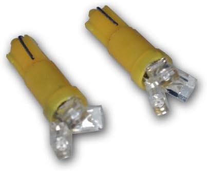 TuningPros LEDRD-T5-Y3 Radyo Arama LED ampuller T5, 3 LED Sarı 2-pc Seti