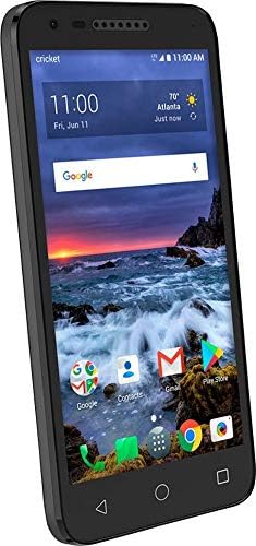 Alcatel 5044C Verso 4G LTE 16GB 5.0 Android Kriket Akıllı Telefon, Siyah