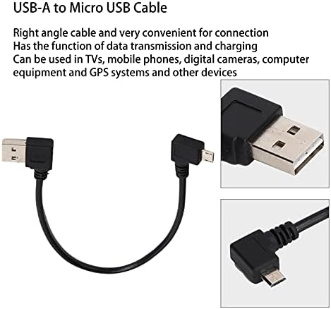 USB A'dan Mikro USB Veri Kablosuna, USB A'dan Mikro USB Kablosuna Cep Telefonu için Kamera için TV'ler için Veri İletimi