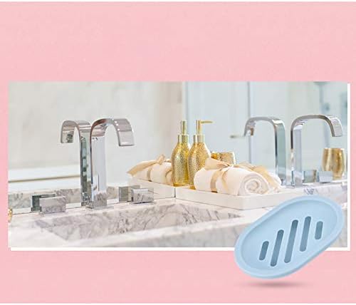 JIDAFANG-US Plastik Bar Sabunluk, sabunluk Tutucu ile Drenaj, Banyo Duş Sabun Tasarrufu Tutucu Kılıf için Duş Banyo, Mutfak