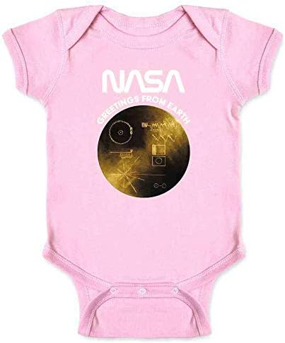 NASA, Dünya'dan Altın Plak Selamlarını Onayladı Bebek Erkek Bebek Kız Bodysuit