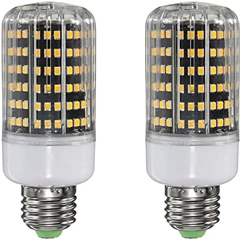 Lxcom Aydınlatma 20 W E26 / E27 LED Mısır Ampul (2 Paket)-162 LEDs 2835 SMD 1700LM Mısır ışık Lambası Süper Parlak Sıcak Beyaz