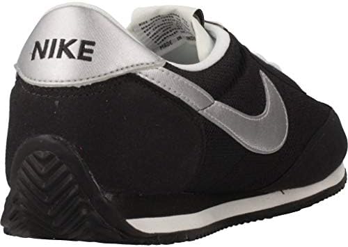Nike Kadın WMNS Okyanusya Tekstil Eğitim Ayakkabıları, Çok Renkli (Siyah/Metalik Gümüş-Zirve Beyaz 091), 3,5 Birleşik Krallık