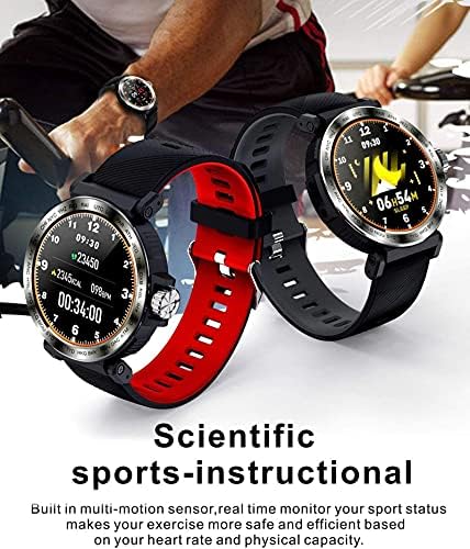 MXCHEN S18 IP68 Su Geçirmez akıllı saat Tam Dokunmatik Ekran erkek Saat nabız monitörü Smartwatch Spor ızci Bilezik Android ıOS
