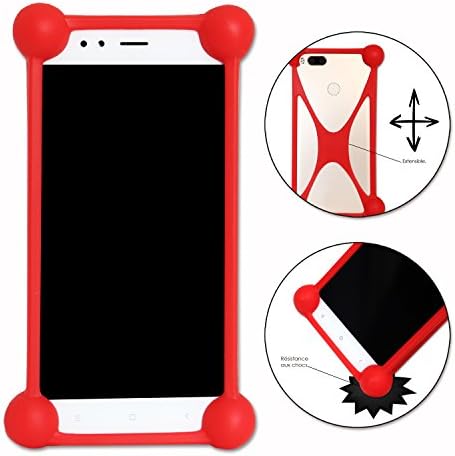 PH26 HTC Desire 12 Kırmızı Darbeye Dayanıklı Silikon Tampon Kılıf Kapak
