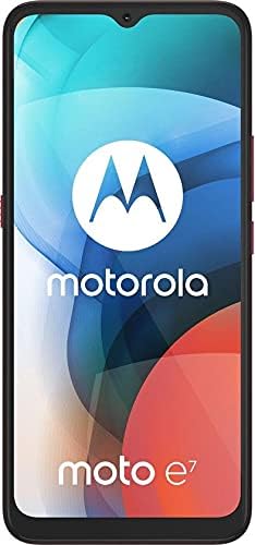 Motorola Moto E7 Çift SIM 32GB (Yalnızca GSM | CDMA Yok) Fabrika Kilidi Açılmış 4G / LTE Akıllı Telefon (Saten Mercan) - Uluslararası