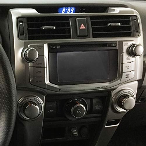 Kırmızı Hound Oto 2014-2018 Toyota 4 Runner Entune Scout GPS Bağlantı Ekran Koruyucu ile Uyumlu 2 adet Özel Fit Görünmez Yüksek