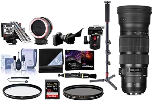 Sigma 120-300mm f/2.8 DG OS APO HSM Spor Zoom nikon için lens DSLR Kamera, Pro Aksesuar Kiti ile Paket