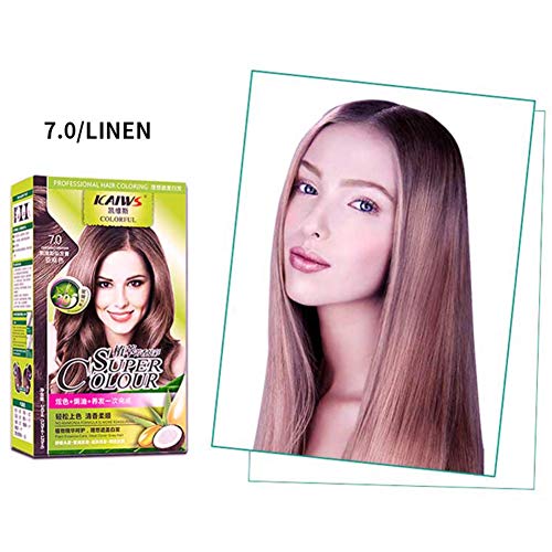 Luxsea Saç Boyası Şampuan Renk Hızla Modelleme Saç Rengi Balmumu Kadar 99.99% Kapsama Uzun Ömürlü Sonuçlar Moda DIY Bitki saç