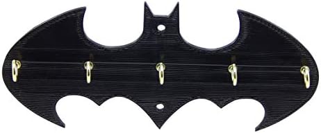 Madalurji Retro Batman Anahtar Raf Tutucu askı kancası Koyu Şövalye Entryway Organizasyon Dekor Duvar anahtar kancaları Takı