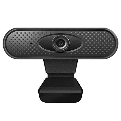 KESOTO FHD Webcam Otomatik Odaklama Kamerası, PC Video Akışı Eğitimi için Mikrofonlu-Siyah, 720P