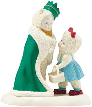 Bölüm 56 Snowbabies Konuk Koleksiyonu Oz Büyücüsü Ormanın Kralı Heykelcik, 4.06 inç