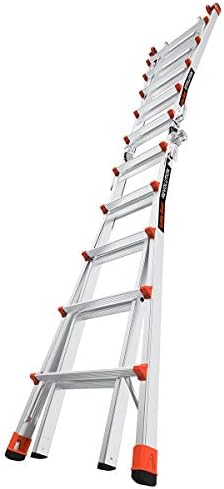 Little Giant Ladders, Devrim, M22, 22 ft, Çok Konumlu Merdiven, Alüminyum, Tip 1A, 300, 300 lbs ağırlık derecesi, (12022)