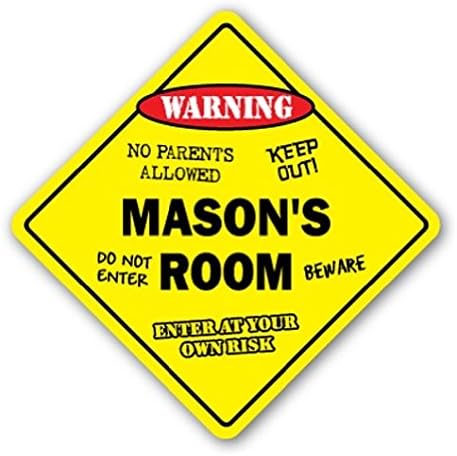 Mason Odası Işareti Çocuk yatak odası dekoru Kapı çocuk Adı Erkek Kız Hediye Etiket Işareti-Etiket Grafik Işareti-Herhangi Bir