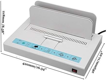 110 V 50mm Elektrikli Masaüstü Sıcak Eriyik Ciltleme Makinesi Levha Zarf Kağıt RanBB Termal Ciltleme Makinesi için A4