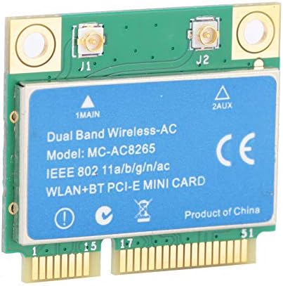 Kablosuz Ağ, Mini PCI‑E Kart 1200 M 2.4 GHz/5 GHz Dual Band için 8265 Çip Kablosuz Ağ Kartı MC8265