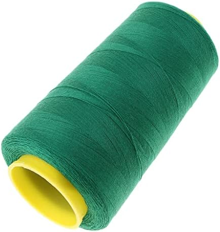 harayaa El ve Makine Dikişi için 1 Rulo 3000yds Polyester Dikiş İpliği-Koyu Yeşil