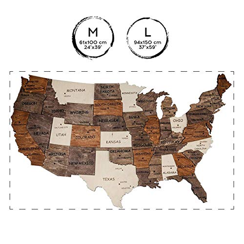 3D ahşap Amerika Birleşik Devletleri Haritası Ahşap Duvar Sanatı Ahşap Harita Yurt Dekor ABD Haritası Teslim Koca Erkek Arkadaşı