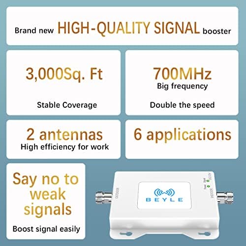 Cep Telefonu Sinyal Booster için Ev Bant 12/17 Boost 4G 5G LTE Veri + Ses ATT Cep Sinyal Booster Tekrarlayıcı Anten T-Mobile