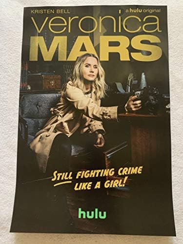 VERONİCA MARS-12 x 18 Orijinal Promosyon TV Posteri SDCC 2019 Kristen Bell